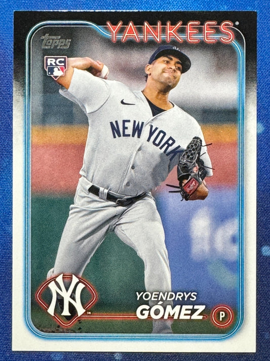 Yoendrys Gomez 2024 Topps Series 2 #615 Rookie (RC) New York Yankees
