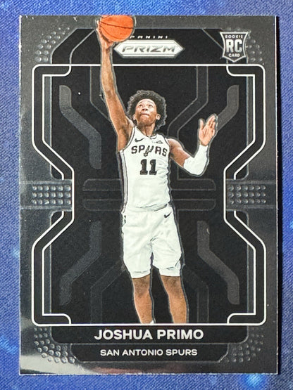Joshua Primo 2021-22 Panini Prizm Rookie #298 San Antonio Spurs