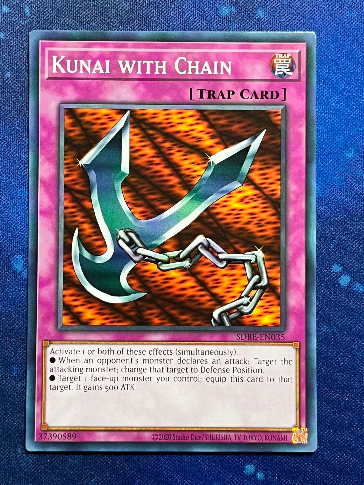 Yu-Gi-Oh! Kunai With Chain SDBE-EN035