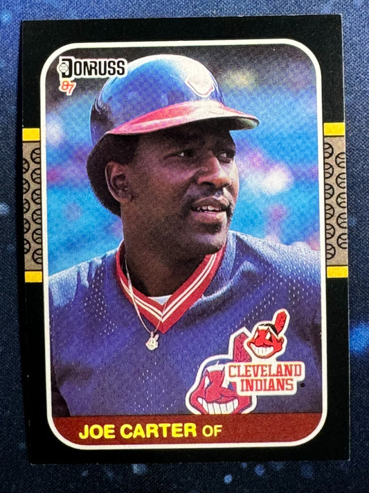 1987 Donruss #156 Joe Carter Cleveland Indians