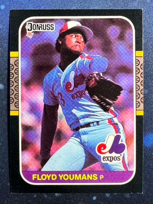 1987 Donruss #257 Floyd Youman Montreal Expos