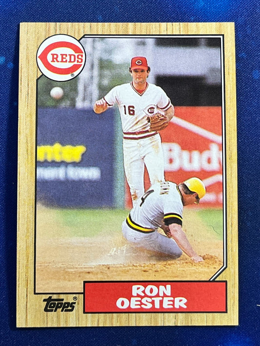 1987 Topps #172 Ron Oester Cincinnati Reds