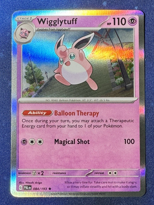 Wigglytuff - 084/193 - Rare Holofoil - Pokemon Paldea Evolved - NM/M