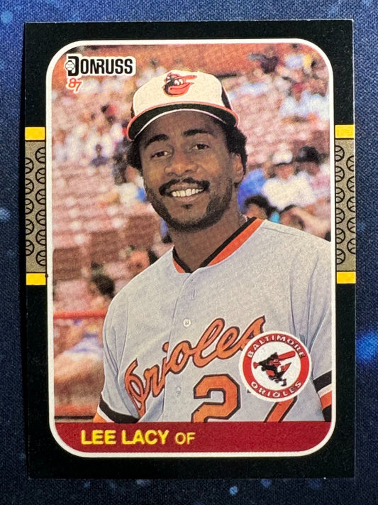 1987 Donruss #336 Lee Lacy Baltimore Orioles