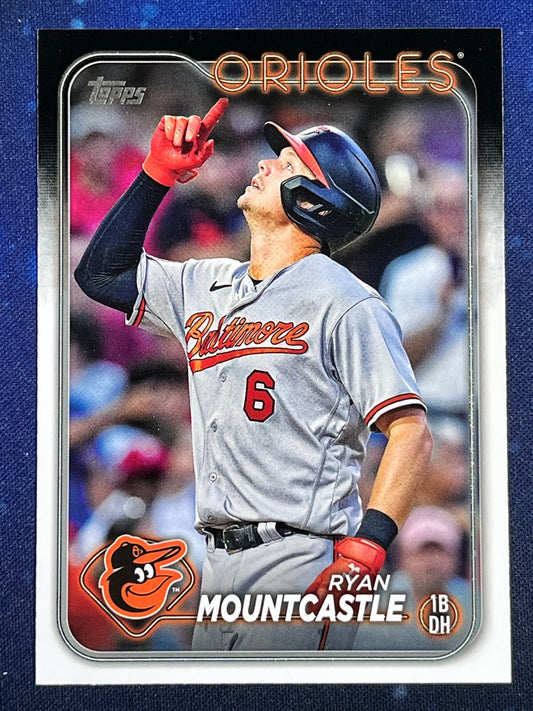 Ryan Mountcastle 2024 Topps Baseball #34 Baltimore Orioles