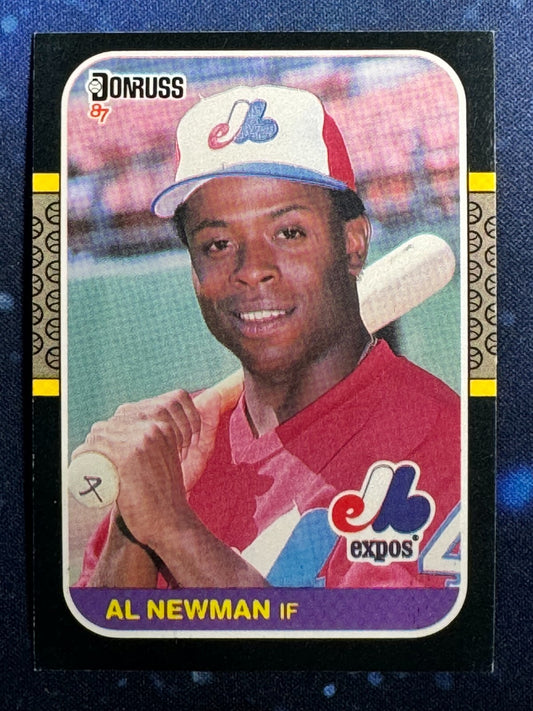 1987 Donruss #426 Al Newman Montreal Expos