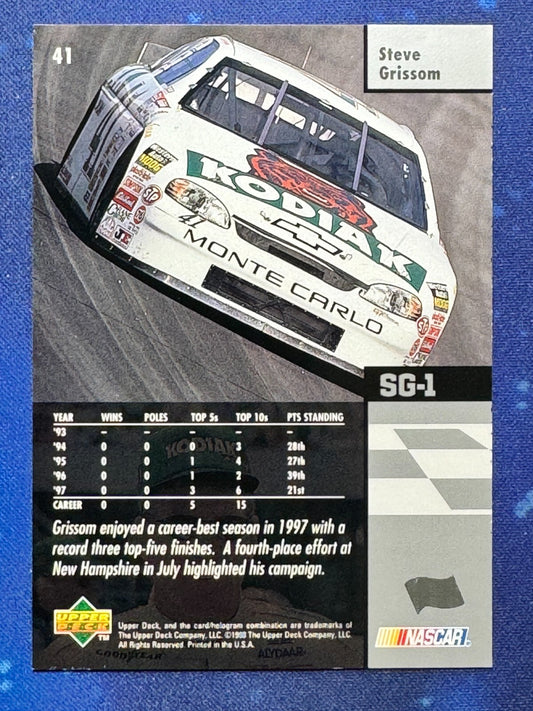 1998 Upper Deck Victory Circle #41 Steve Grissom