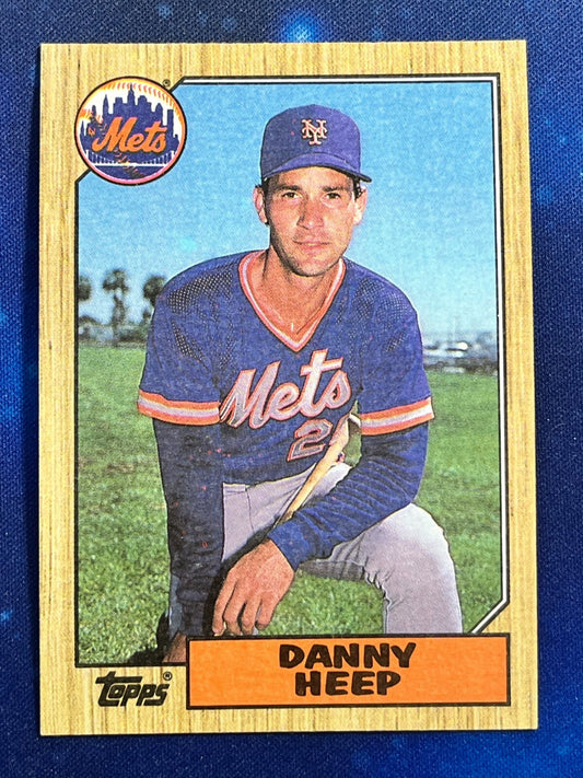 1987 Topps #241 Danny Heep New York Mets