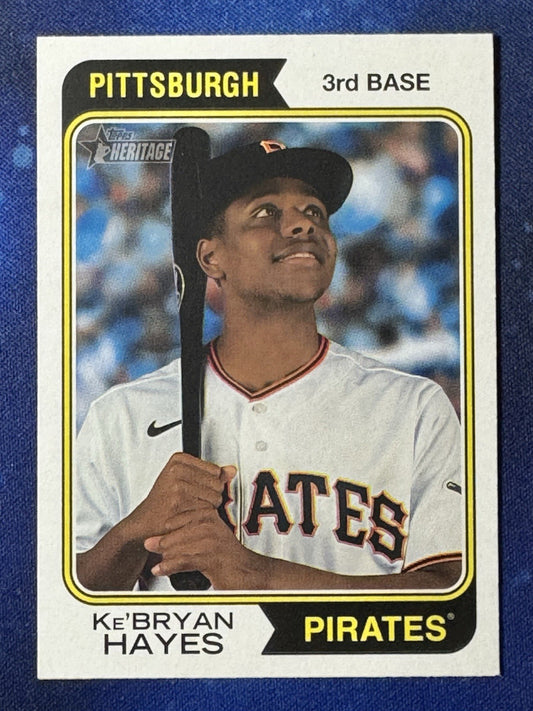 Ke'Bryan Hayes 2023 Topps Heritage #372 Pittsburgh Pirates