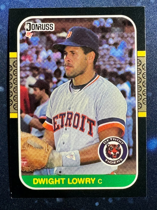 1987 Donruss #338 Dwight Lowry Detroit Tigers