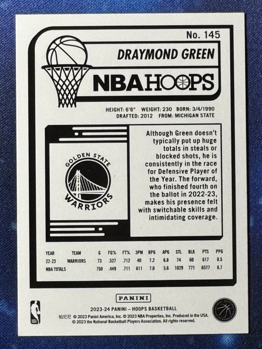 Draymond Green 2023-24 Panini NBA Hoops #145 Golden State Warriors
