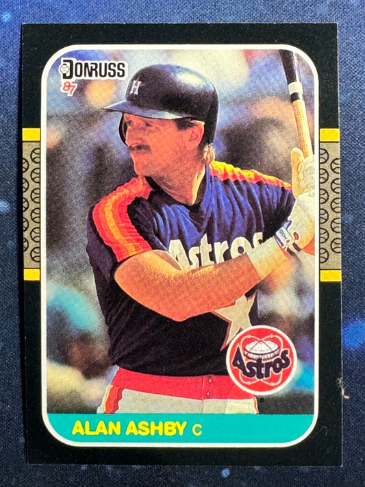 1987 Donruss #332 Alan Ashby Houston Astros