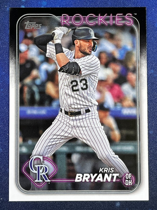 Kris Bryant 2024 Topps Baseball #29 Colorado Rockies