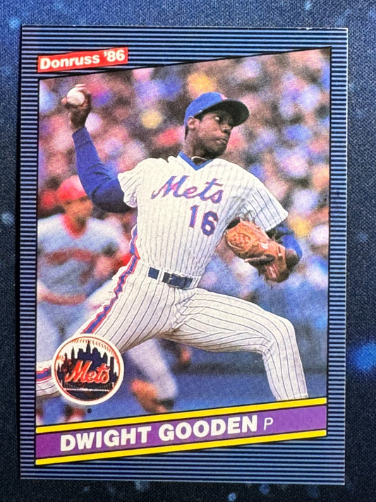 1986 Donruss #75 Dwight Gooden New York Mets