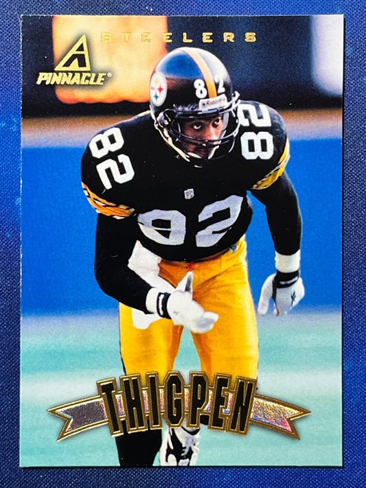 Yancey Thigpen 1997 Pinnacle Football #81 Pittsburgh Steelers