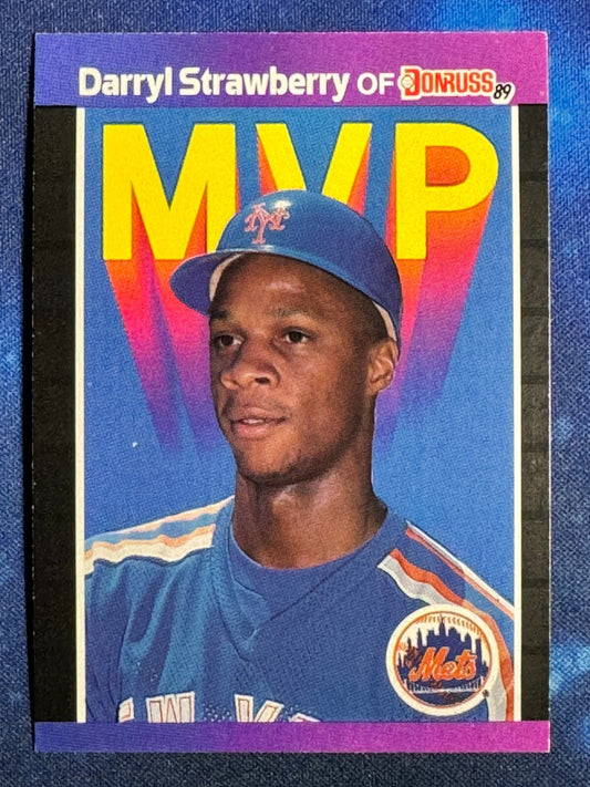 Darryl Strawberry 1989 Donruss #BC-6 New York Mets