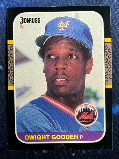 1987 Donruss #199 Dwight Gooden New York Mets