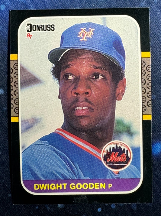 1987 Donruss #199 Dwight Gooden New York Mets