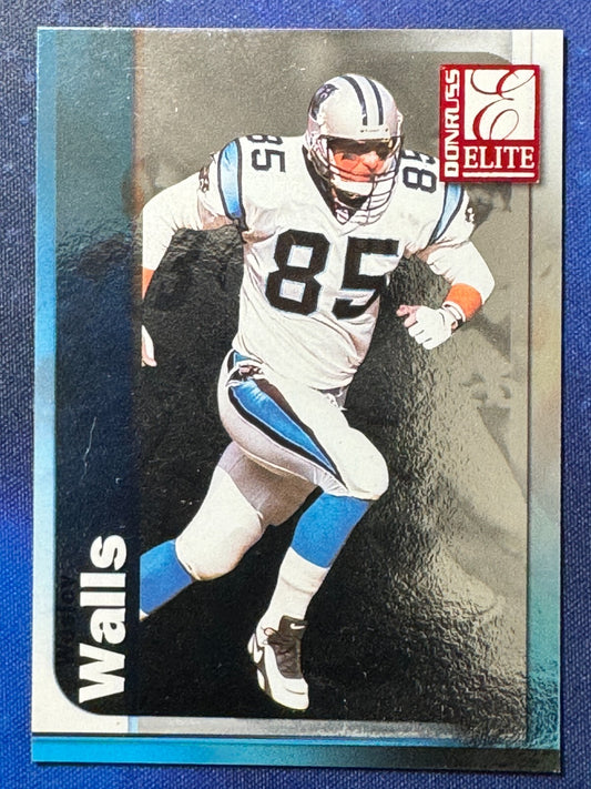Wesley Walls 1999 Donruss Elite Football #65 Carolina Panthers