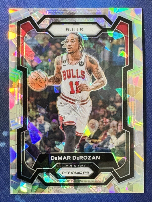 DeMar DeRozan 2023-24 Panini Prizm Basketball Ice Prizm #36 Chicago Bulls