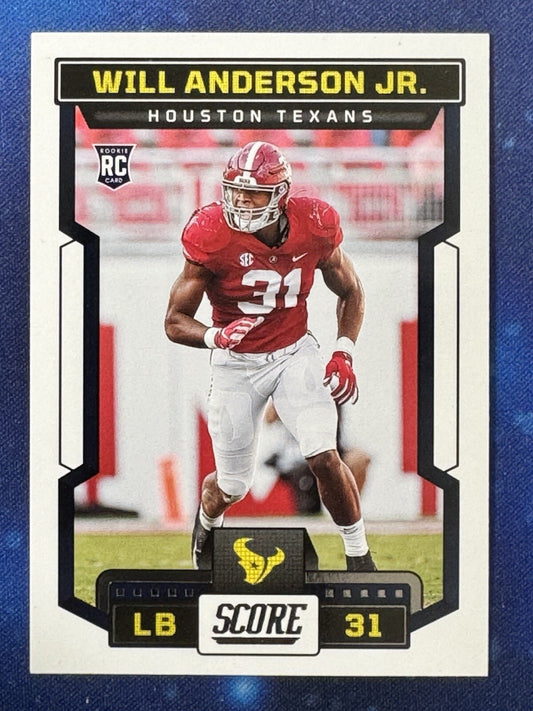 Will Anderson Jr. 2023 Score Rookie #374 Houston Texans