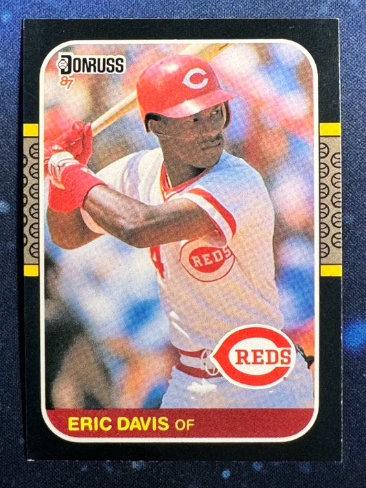 1987 Donruss #265 Eric Davis Cincinnati Reds