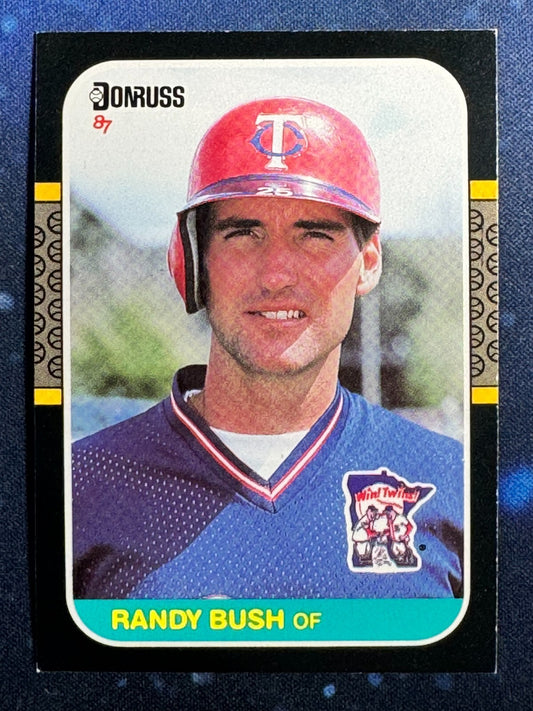 1987 Donruss #441 Randy Bush Minnesota Twins