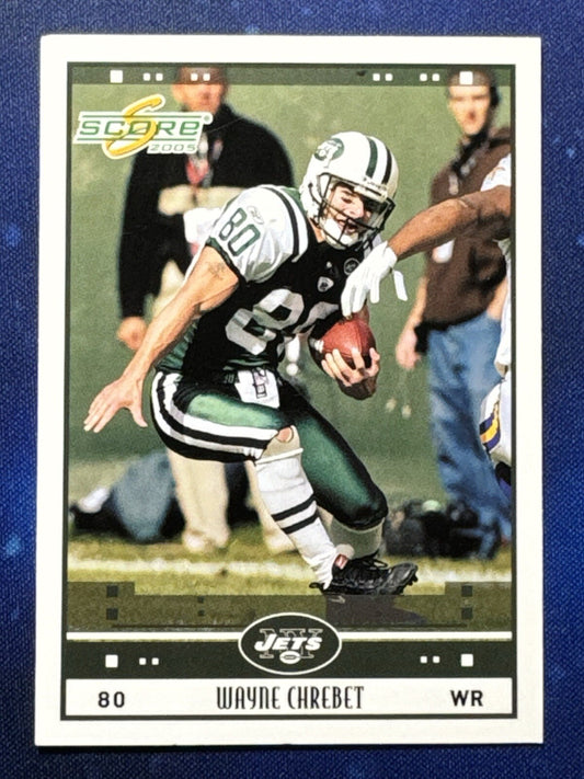Wayne Chrebet 2005 Score Football #201 New York Jets