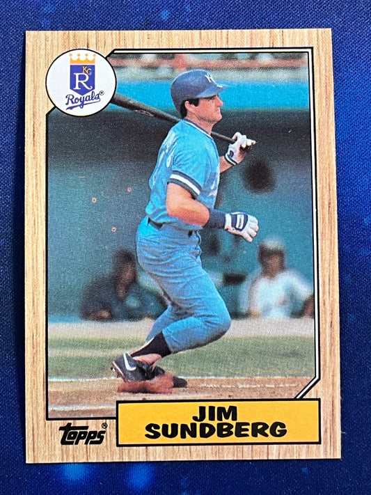 1987 Topps #190 Jim Sundberg Kansas City Royals