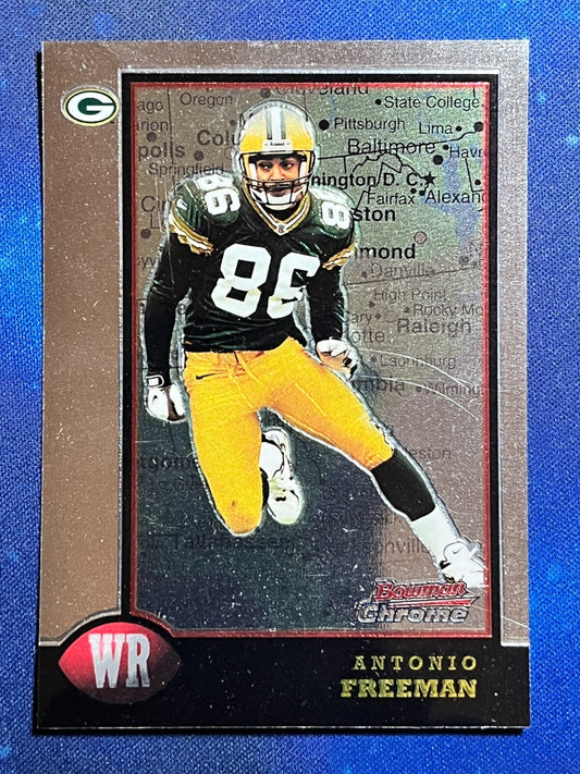 1998 Bowman Interstate Football #78 Antonio Freeman Green Bay Packers