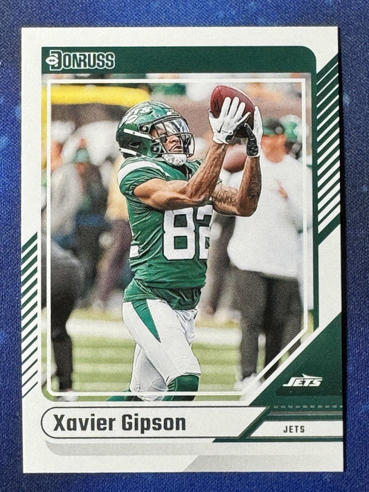 Xavier Gipson 2024 Donruss #168 New York Jets