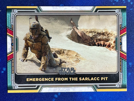2022 Star Wars: Book of Boba Fett Base #3 Emergence from the Sarlacc Pit
