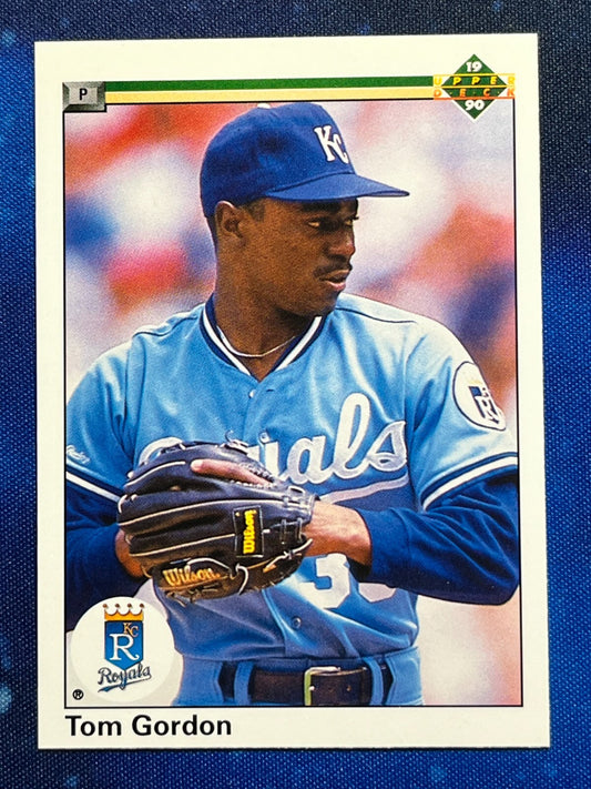 1990 Upper Deck #365 Tom Gordon Kansas City Royals