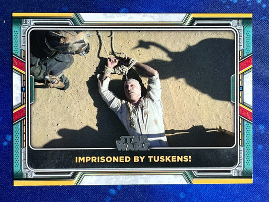 2022 Star Wars: Book of Boba Fett Base #5 Imprisoned by Tuskens!