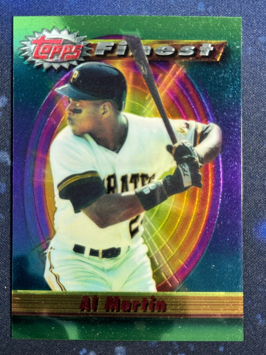 1994 Topps Finest #11 Al Martin Pittsburgh Pirates