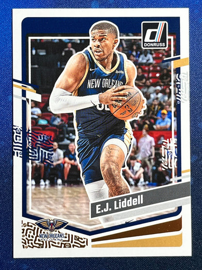 2023-24 Donruss Basketball #190 E.J. Liddell New Orleans Pelicans
