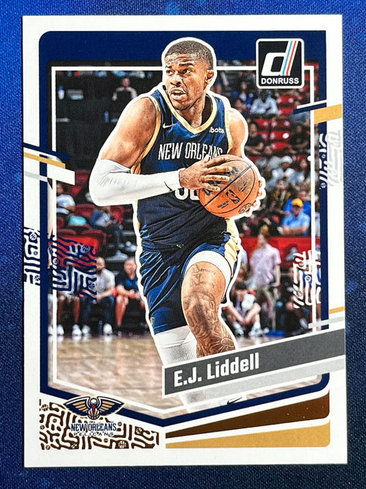 2023-24 Donruss Basketball #190 E.J. Liddell New Orleans Pelicans