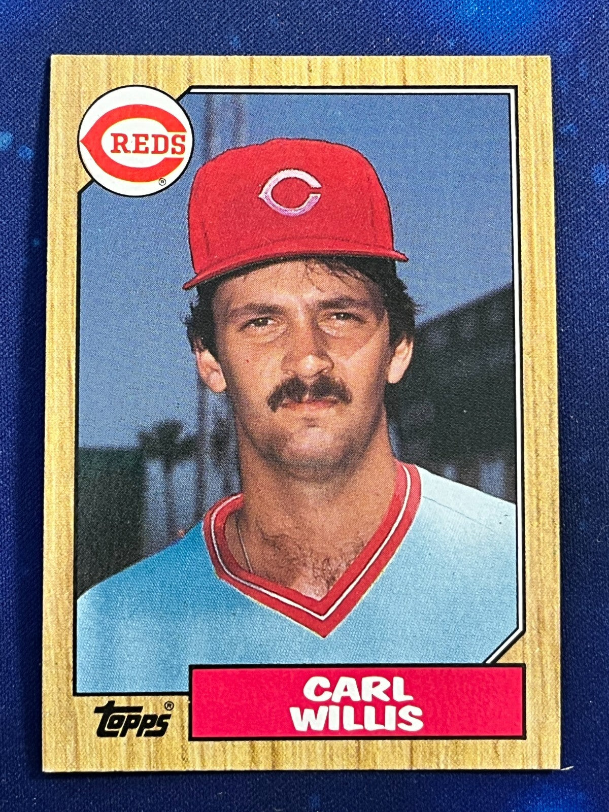 1987 Topps #101 Carl Willis Cincinnati Reds