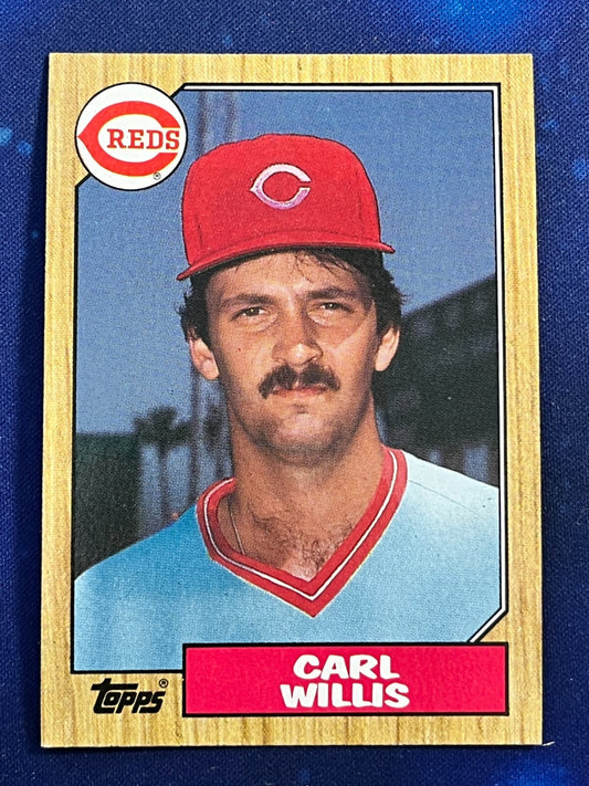 1987 Topps #101 Carl Willis Cincinnati Reds
