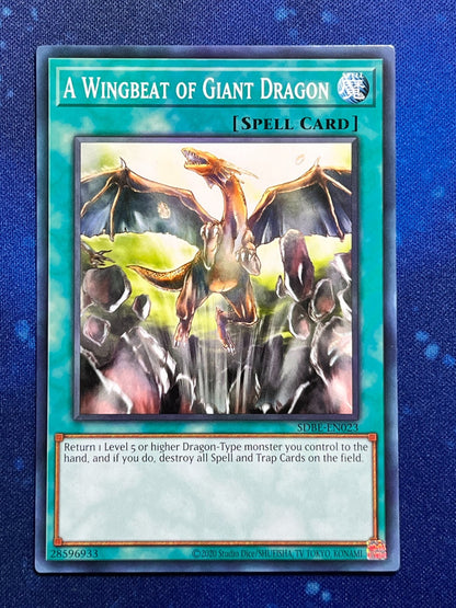 Yu-Gi-Oh! A Wingbeat of Giant Dragon SDBE-EN023