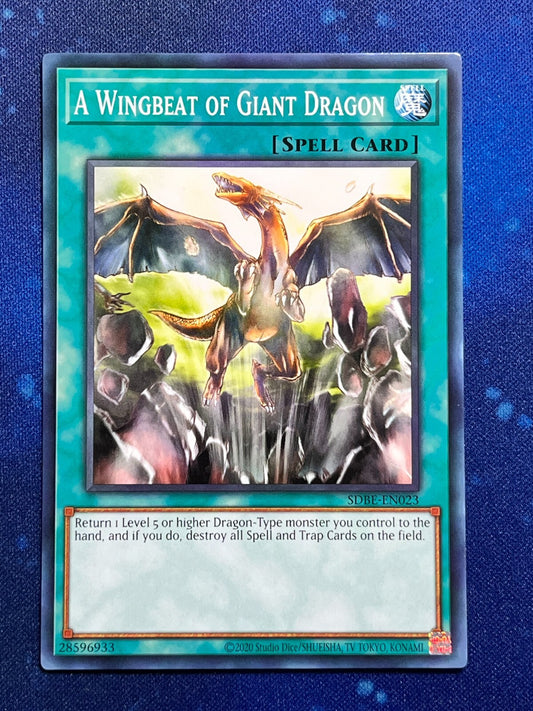 Yu-Gi-Oh! A Wingbeat of Giant Dragon SDBE-EN023