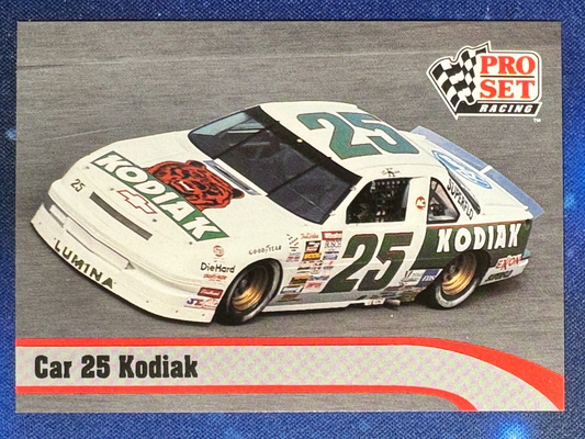 Ken Schrader's Car 1992 Pro Set #165 