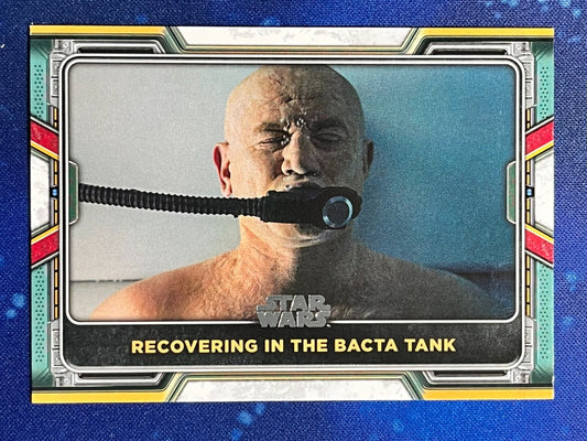 2022 Star Wars: Book of Boba Fett Base #1 Recovering in the Bacta Tank