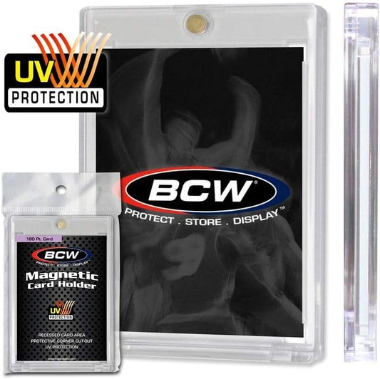 BCW 180 Pt Magnetic Card Holders - 12 Pack