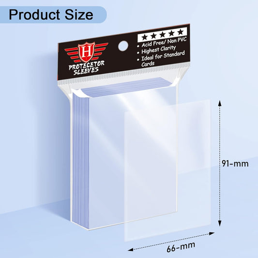 Card Sleeves for Trading Cards (500 Count)