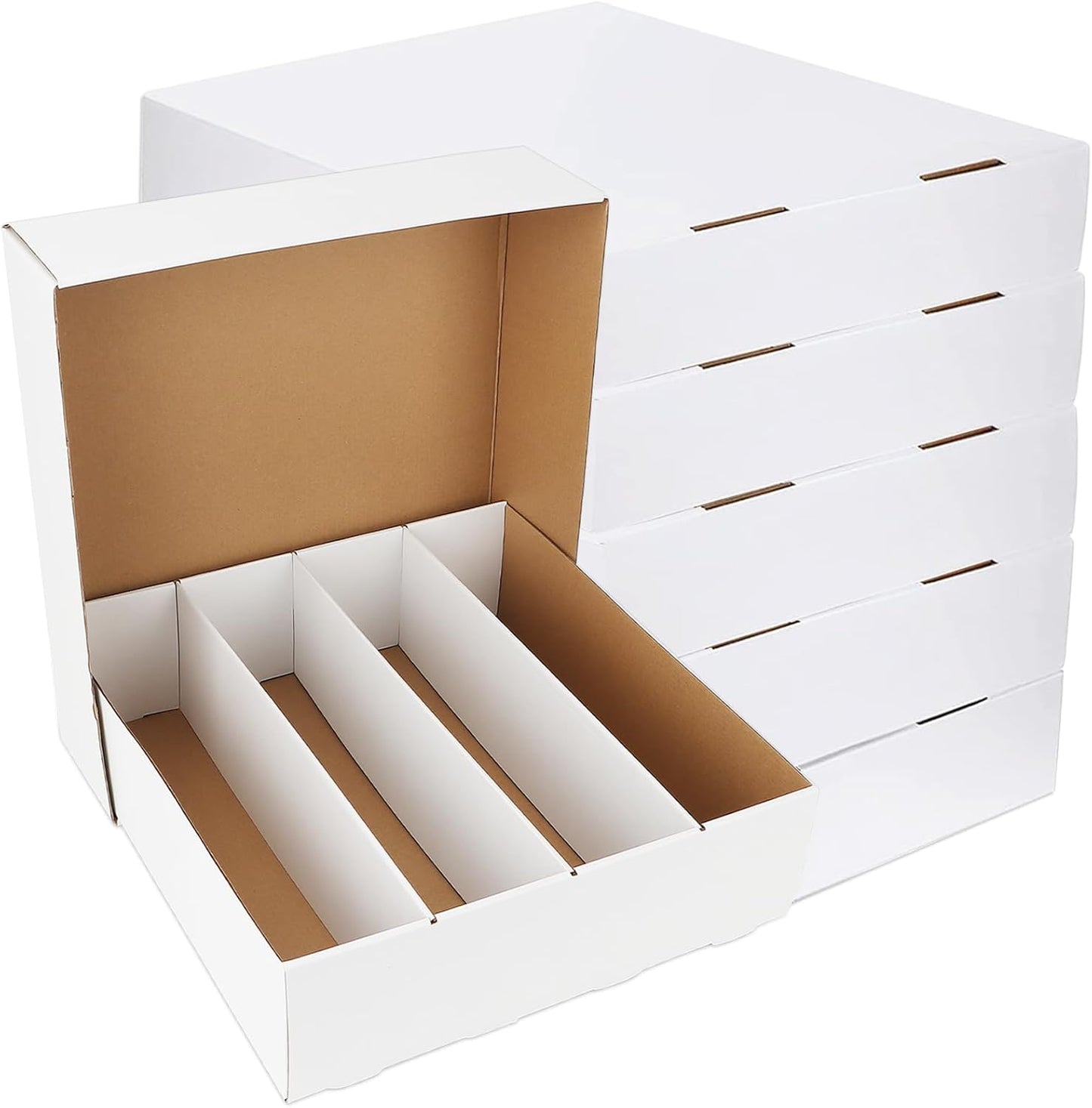 Trading Card Storage Box 3120 Count (Set of 6)
