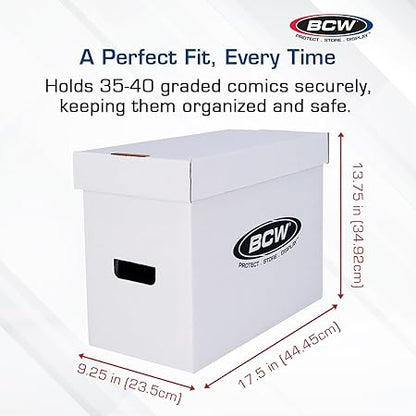 BCW Graded Comic Book Storage Box (10 Count)