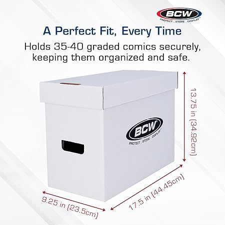 BCW Graded Comic Book Storage Box (10 Count)