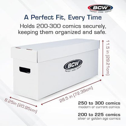 BCW Long Comic Storage Box (10 Count)