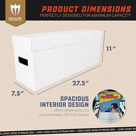 Max Protection Comic Book Storage Box (5 Count)